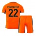Inter Milan Henrikh Mkhitaryan #22 Replika Babykläder Tredje matchkläder barn 2023-24 Korta ärmar (+ Korta byxor)